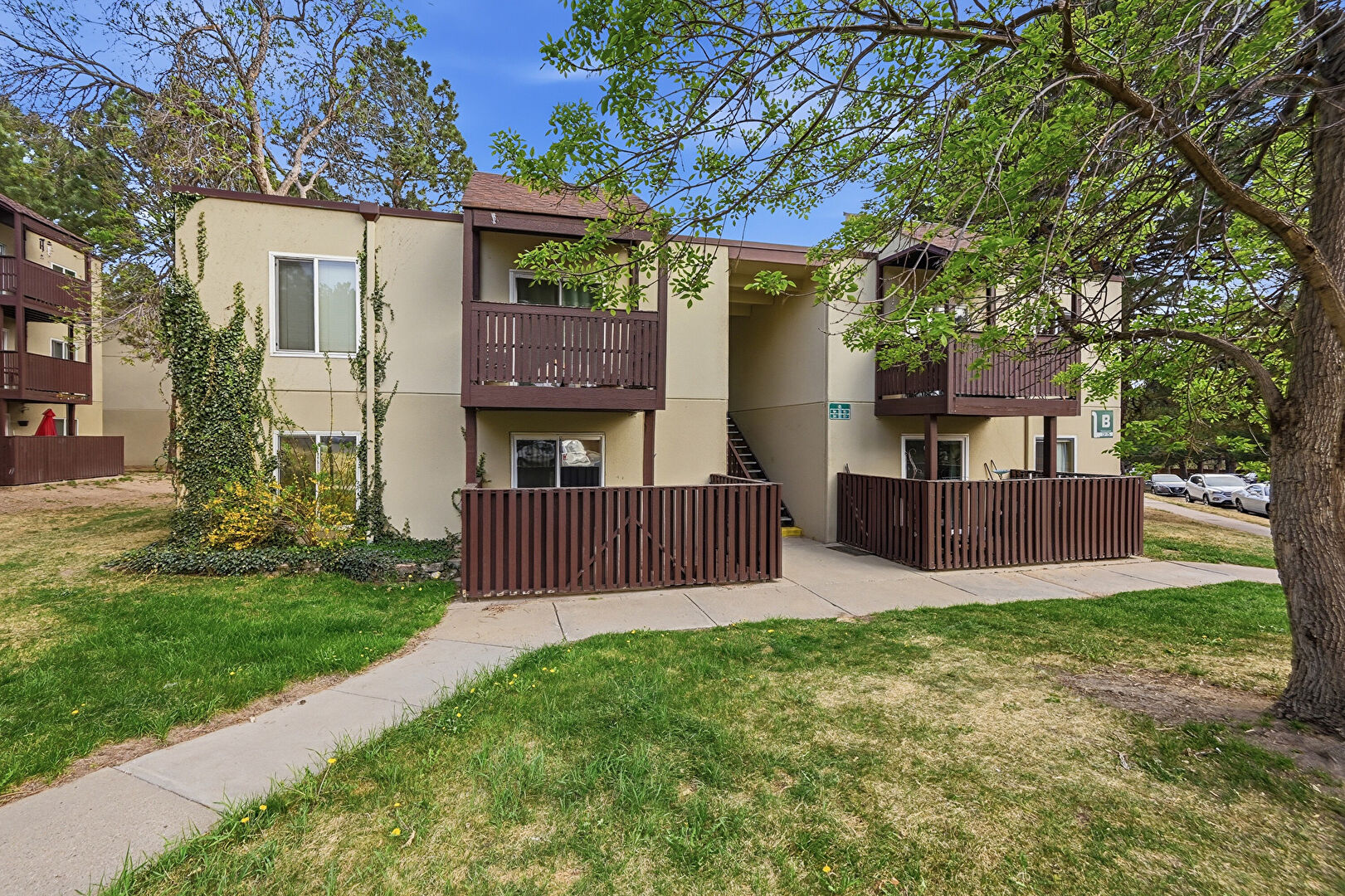 Front at 9700 East Iliff Avenue, B14, Denver, CO 80231, listed by Steven Schober