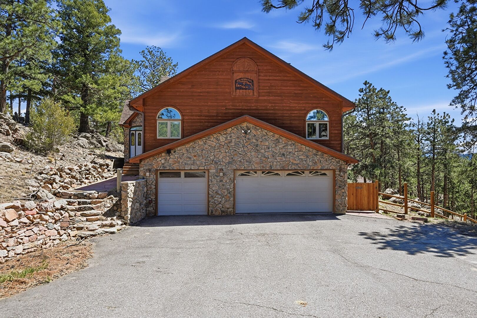Front at 16 Auk Lane, Bailey, CO 80421, listed by Rachel Mulvihill