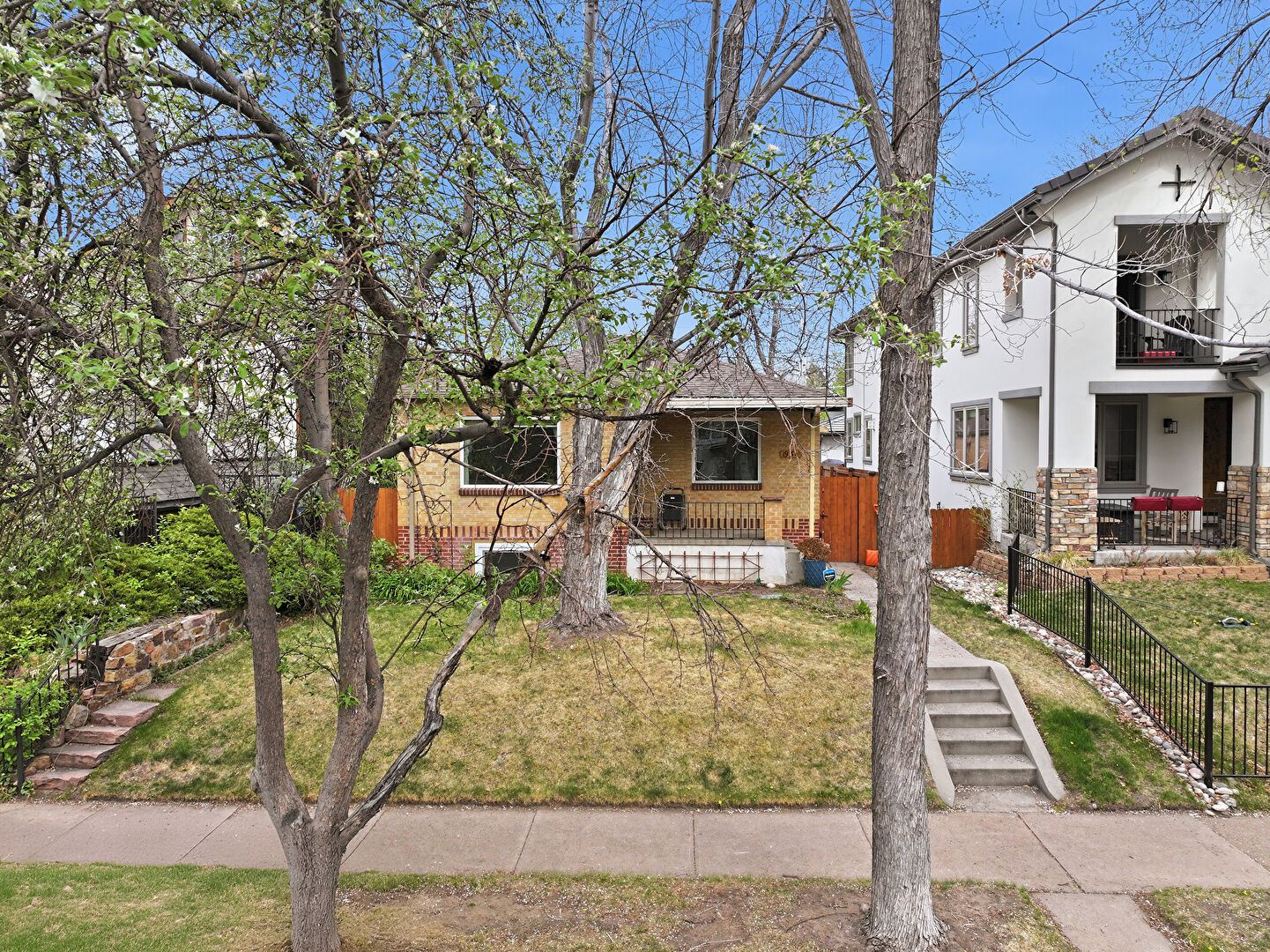 Aerial View at 1934 South Washington Street, Denver, CO 80210, listed by Sean Nelson