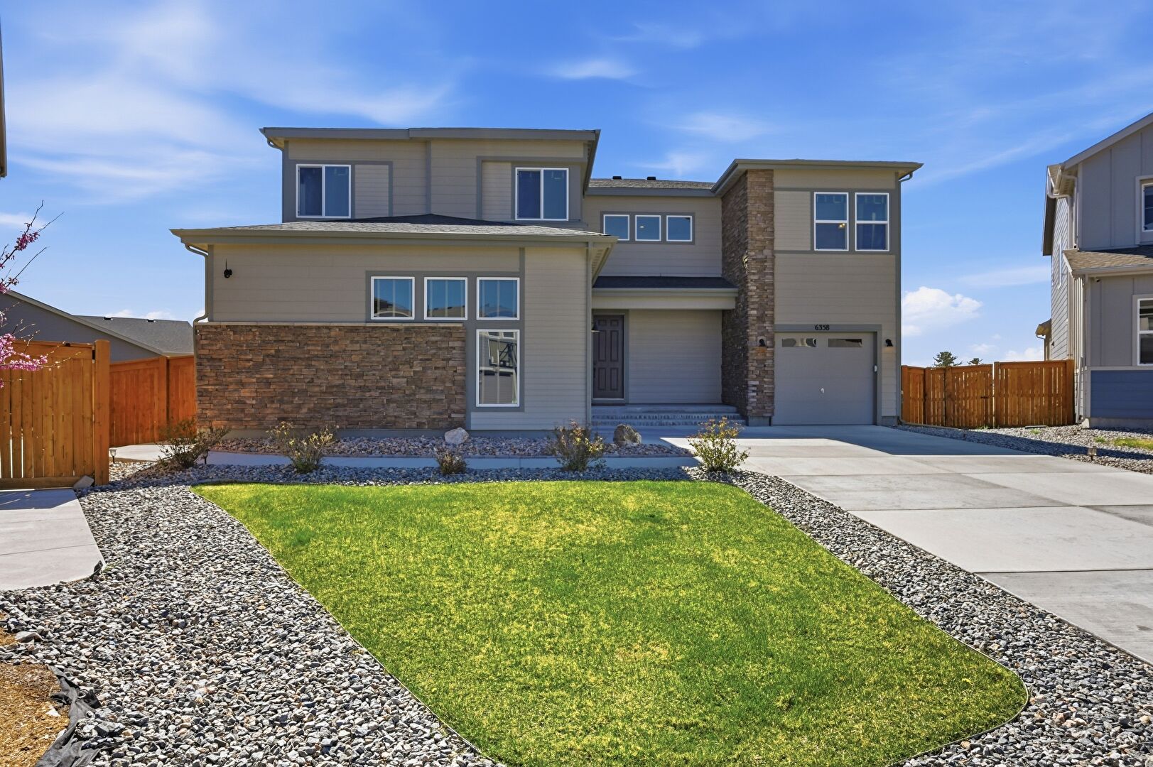 Front at 6358 Rockingham Court, Castle Pines, CO 80108, listed by Jane Pearson, MLS ID: 1660795