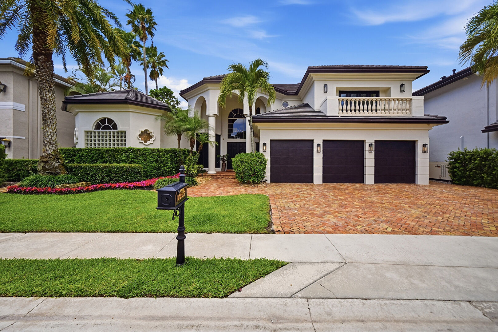 Front at 2425 Northwest 49th Lane, Boca Raton, FL 33431, listed by Chuck Luciano