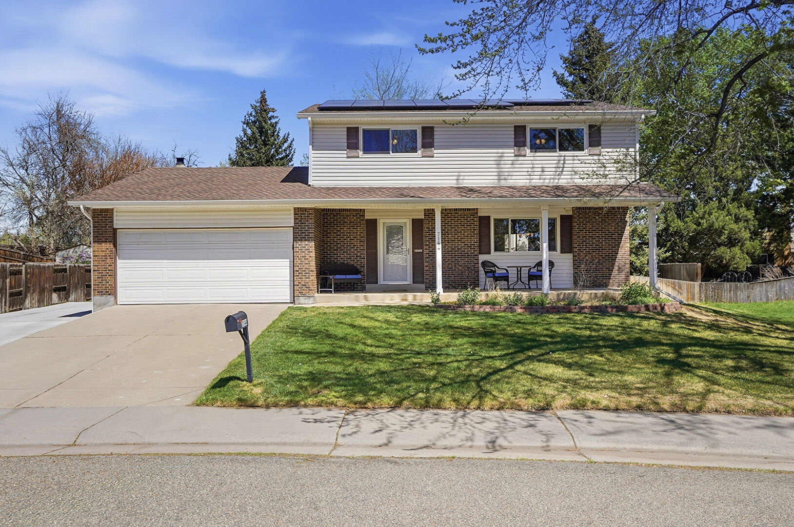 Front at 7144 Beech Court, Arvada, CO 80004, listed by Katherine Kiker
