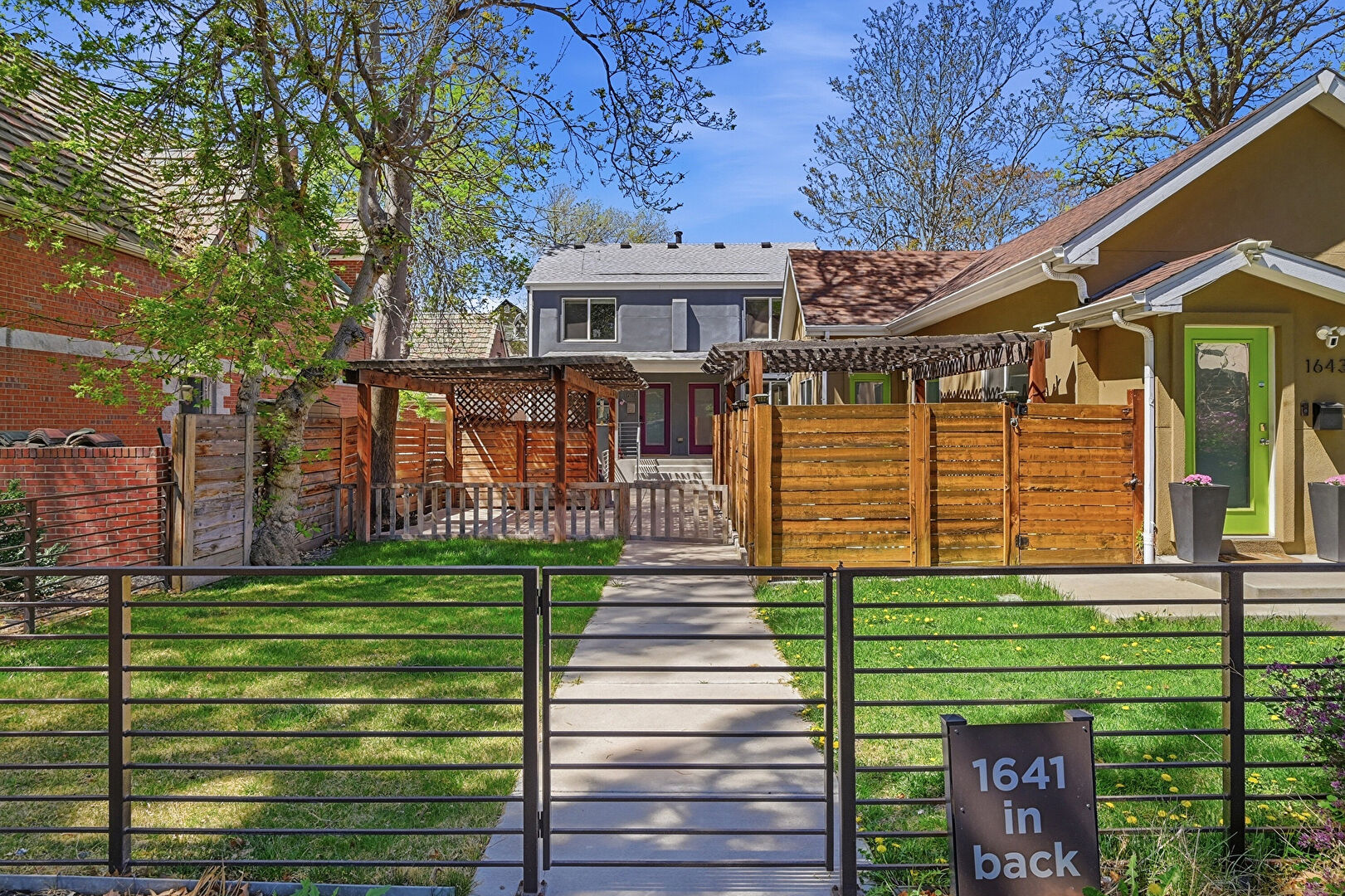 Front at 1639 Gilpin Street, Denver, CO 80218, listed by Taylor Haas