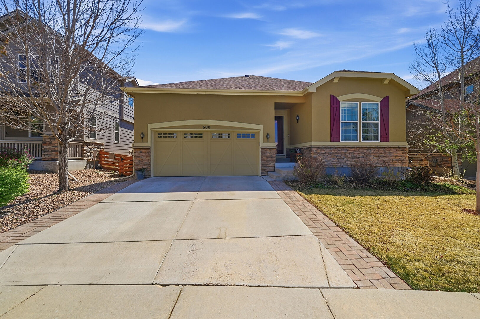 Front at 600 Sun Up Place, Erie, CO 80516, listed by Jesse Truman