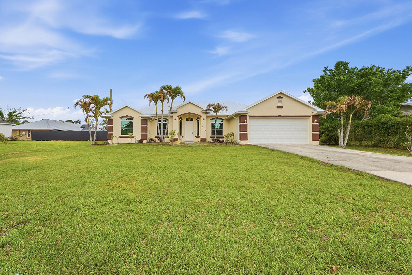 Front at 1685 SW Starman Avenue, Port St Lucie, FL 34953, listed by Violet Dunkley, MLS ID: B26015018