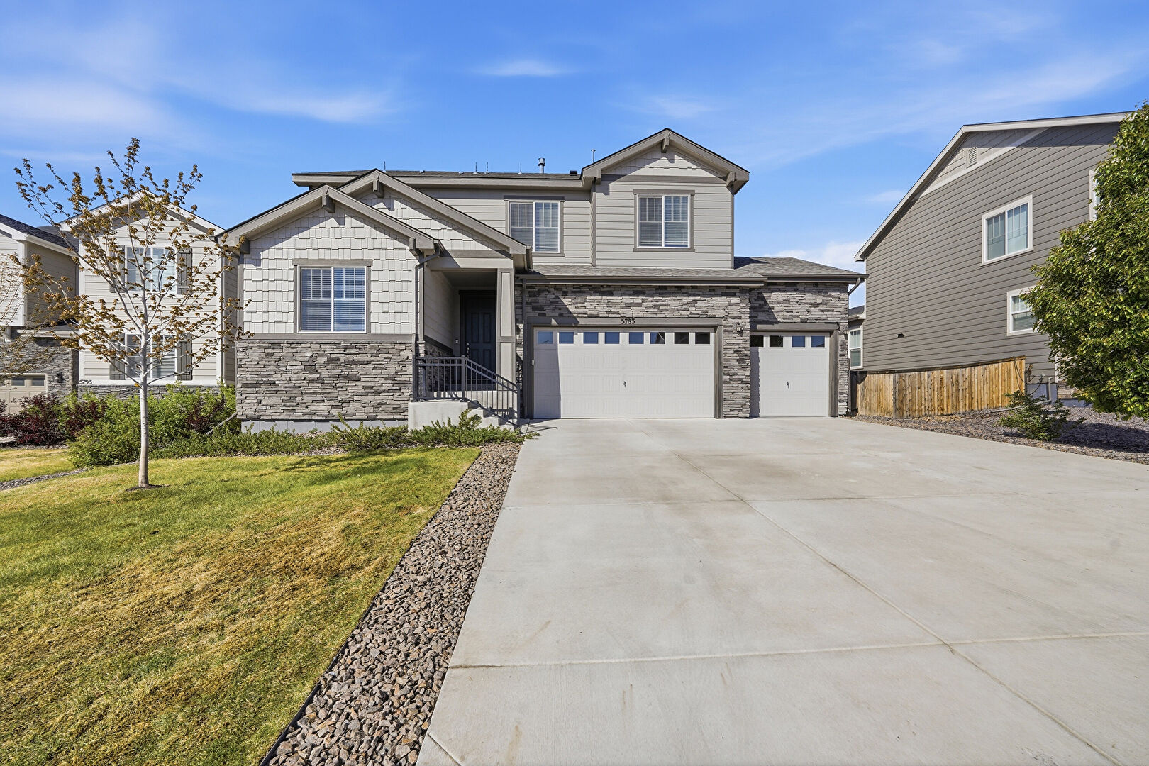 Front at 5783 South Fultondale Court, Aurora, CO 80016, listed by Tatyana Sturm