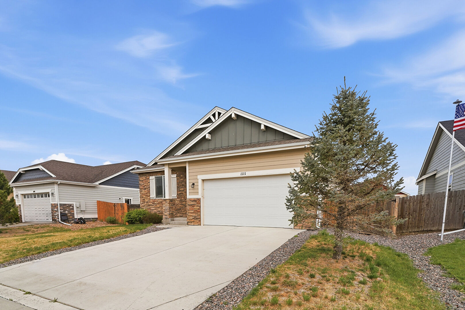 Front at 1111 Johnson Street, Wiggins, CO 80654, listed by Amanda Contreras