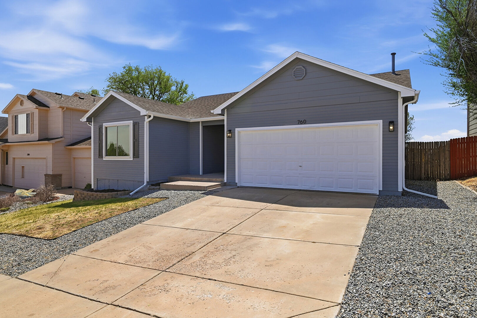 Front at 760 Winebrook Way, Fountain, CO 80817, listed by Amanda Moss