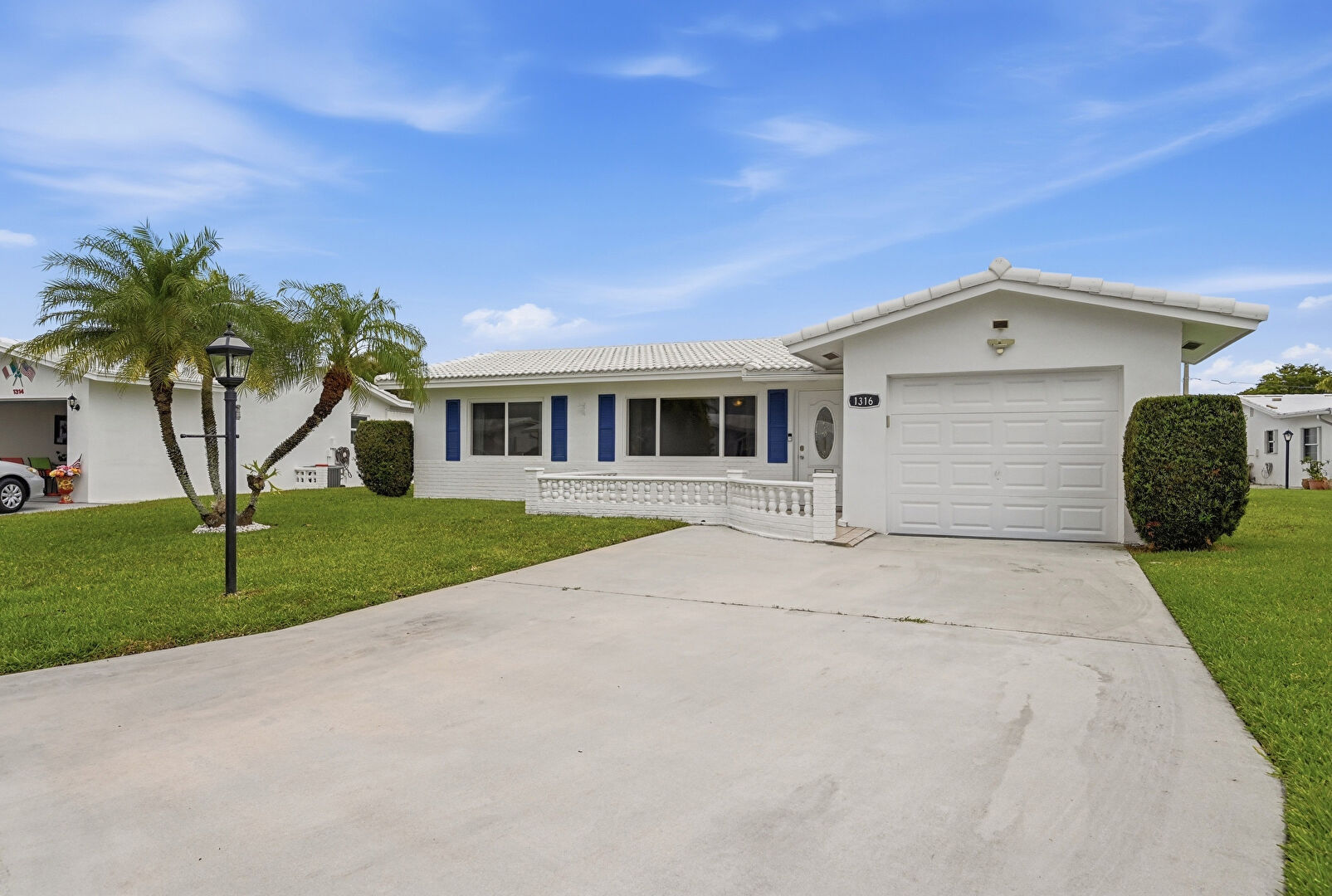 Front at 1316 Southwest 23rd Street, Boynton Beach, FL 33426, listed by Chuck Luciano