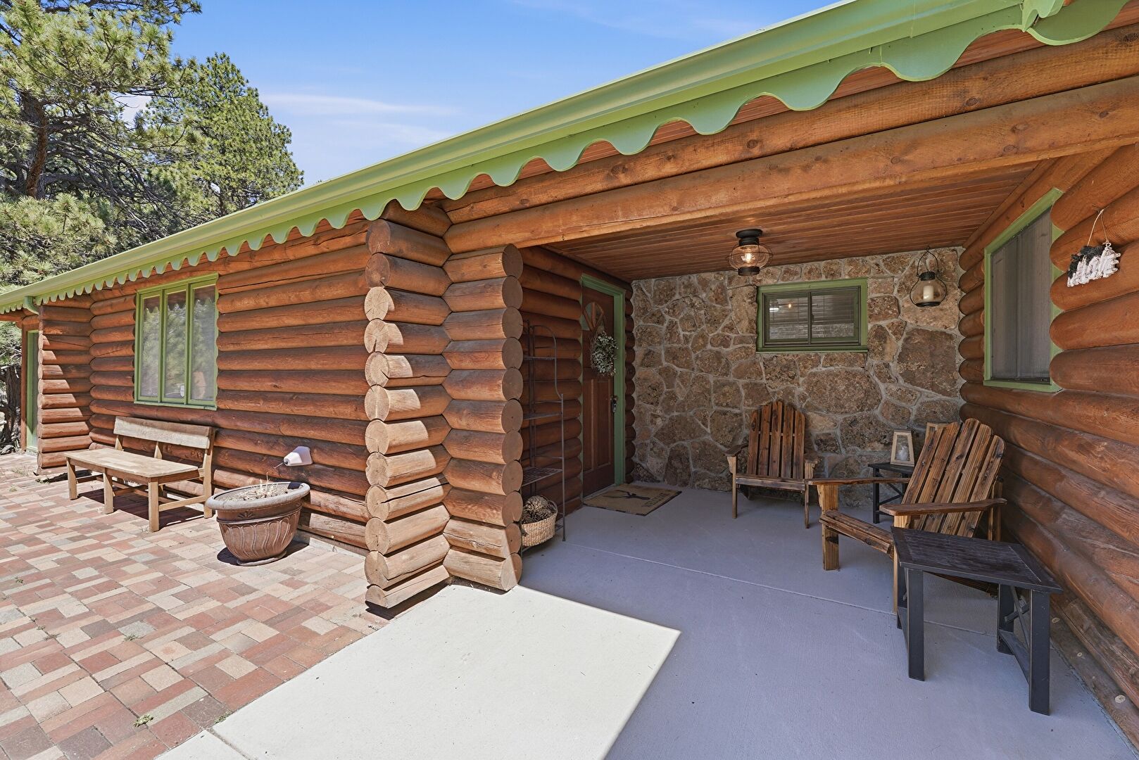 Exterior Entry at 35733 Whispering Pine Place, Elizabeth, CO 80107, listed by Zach Otten, MLS ID: 7589353