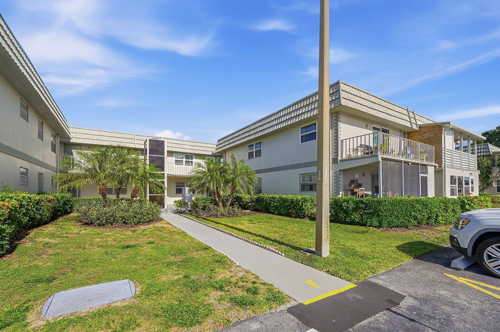 Front at 251 Monaco Way, F, Delray Beach, FL 33446, listed by Mary Banatte