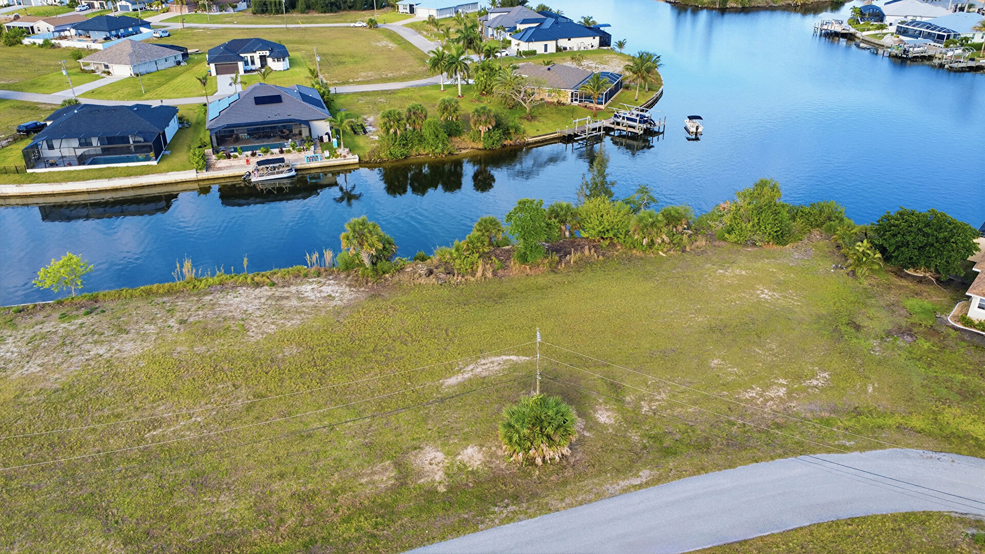 Aerial View at 1846 Northwest 37th Place, Cape Coral, FL 33993, listed by Sande Ellis