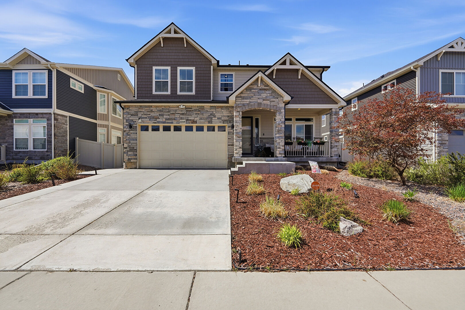Front at 22268 East 45th Place, Aurora, CO 80019, listed by Kristen White