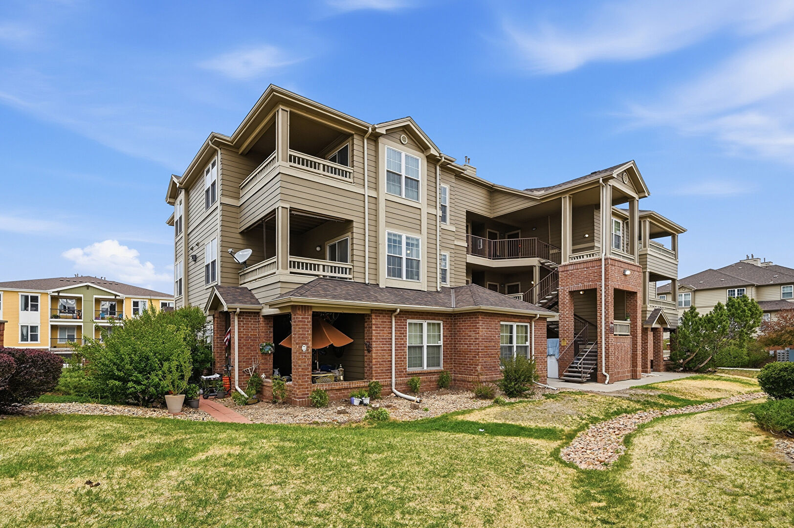 Back at 12858 Ironstone Way, #201, Parker, CO 80237, listed by Eve Evans