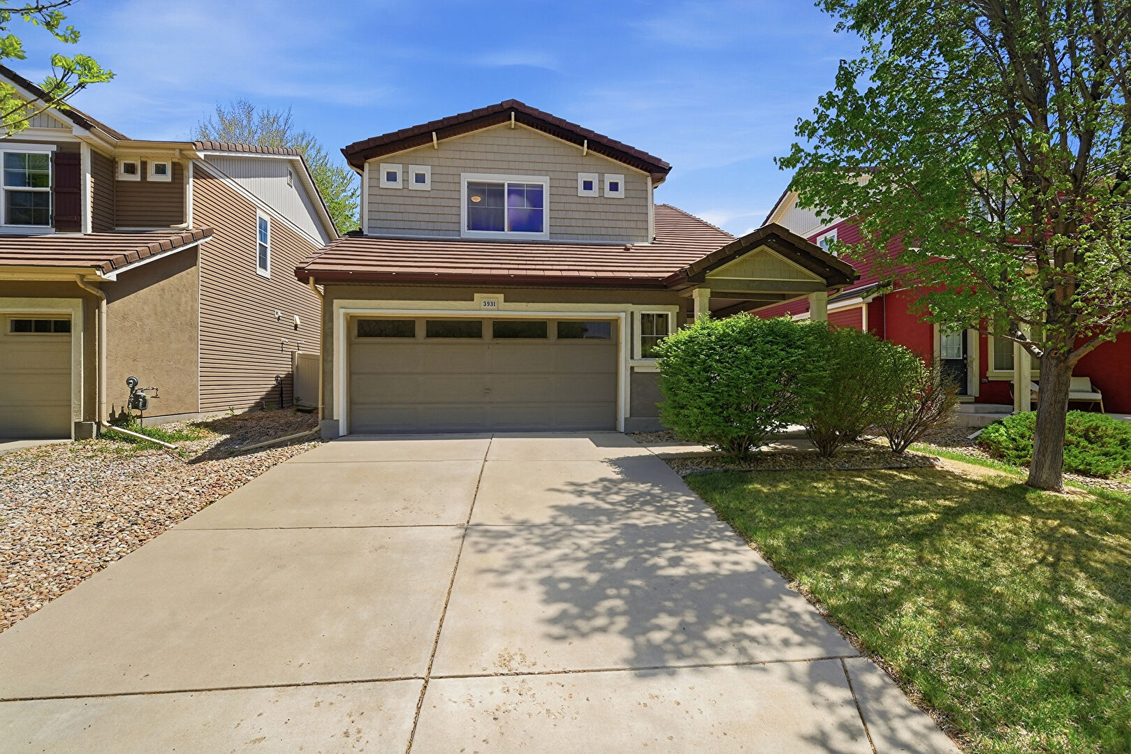 Front at 3931 Balsawood Lane, Johnstown, CO 80534, listed by Mike Gold