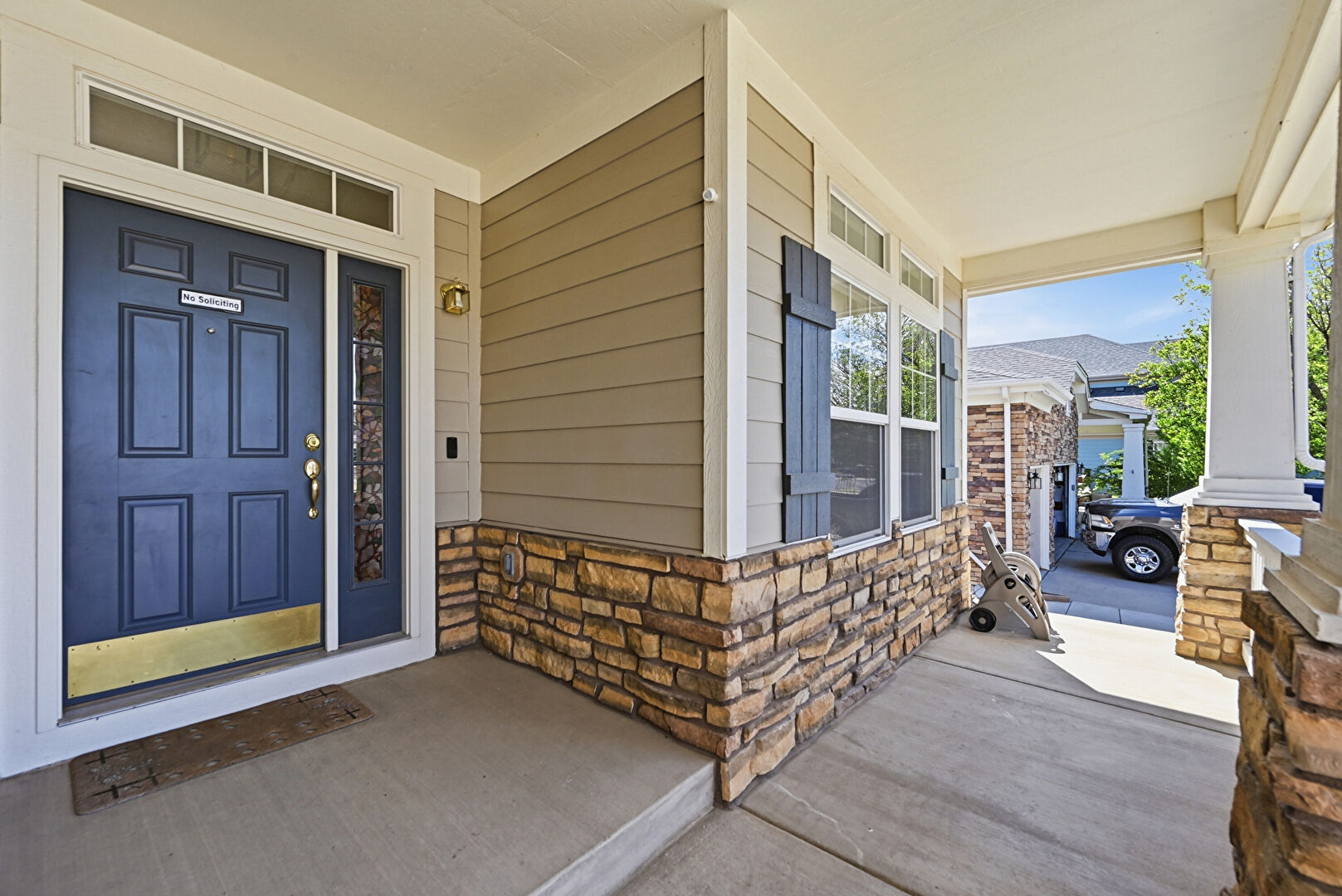 Exterior Entry at 1284 Aster Way, Brighton, CO 80601, listed by Jim Casey