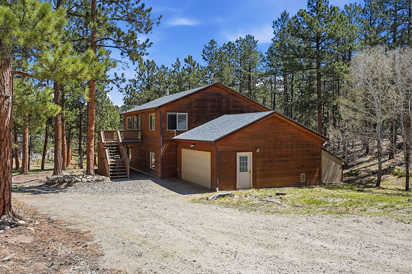 Property Exterior at 234 Impala Trail, Bailey, CO 80421, listed by Valli Crockett, MLS ID: 8297344