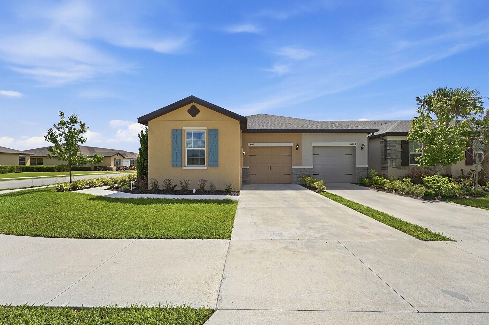 Front at 1802 Celebration Drive, Fort Pierce, FL 34947, listed by Jason M Coley