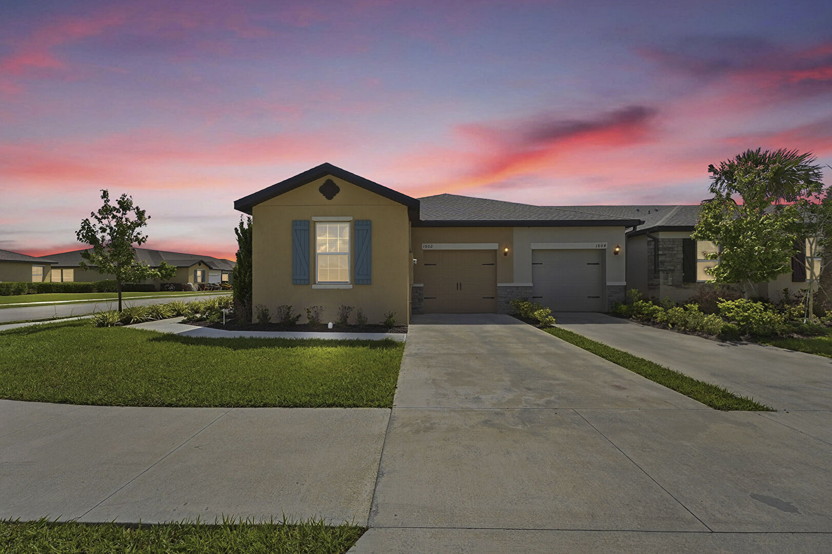 Front at 1802 Celebration Drive, Fort Pierce, FL 34947, listed by Jason M Coley
