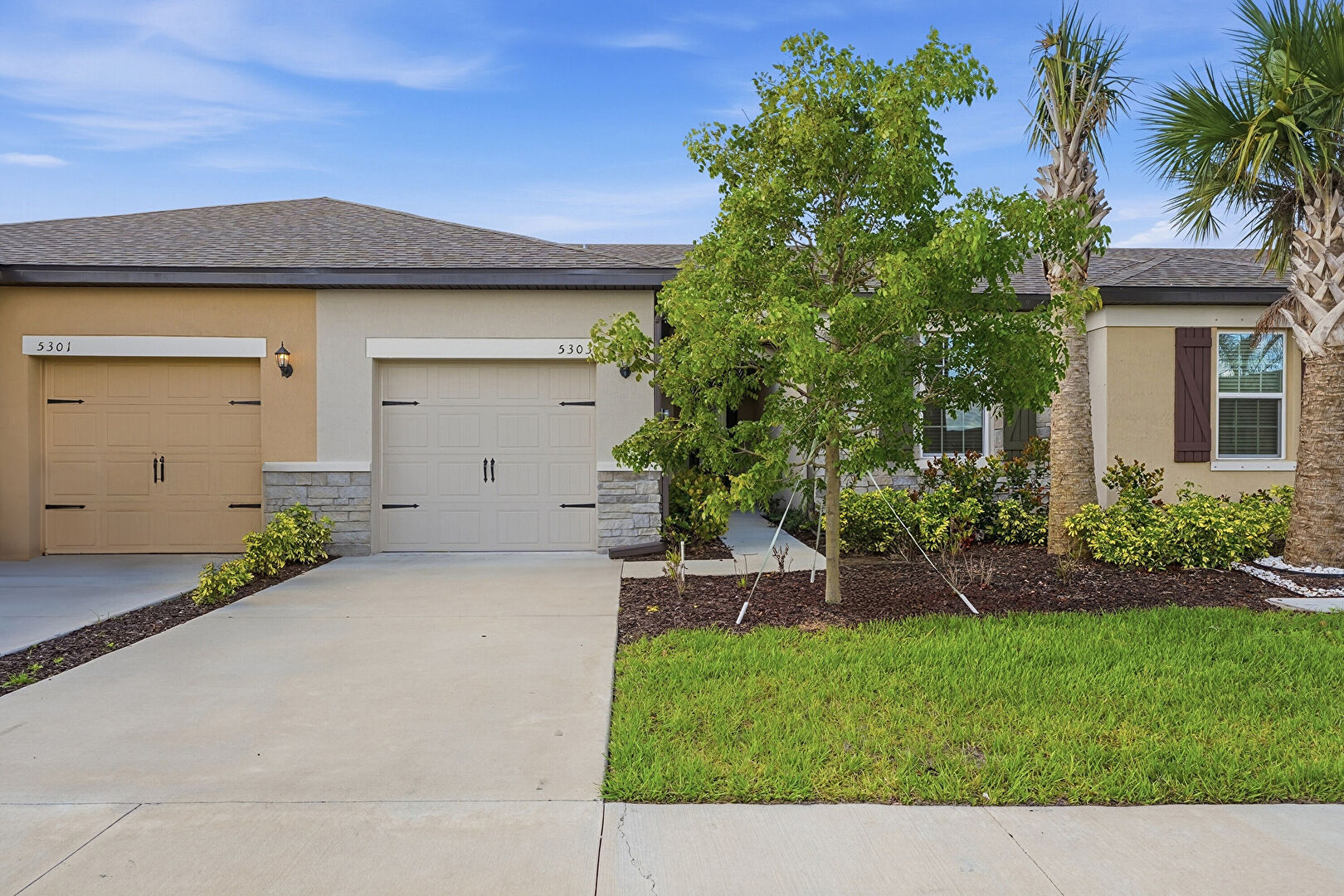 Front at 5303 Gladness Court, Fort Pierce, FL 34947, listed by Jason M Coley