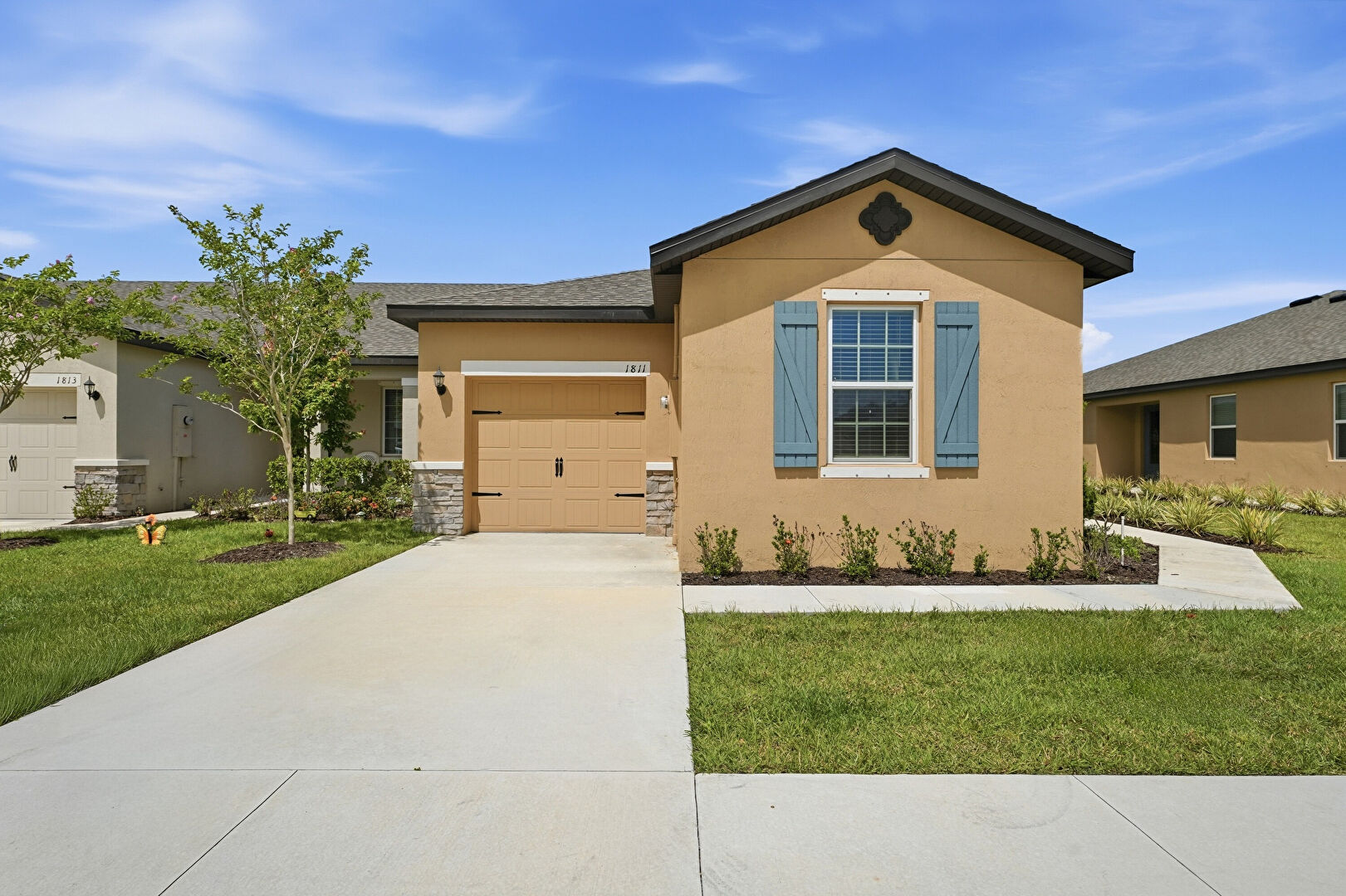 Front at 1811 Celebration Drive, Fort Pierce, FL 34947, listed by Jason M Coley