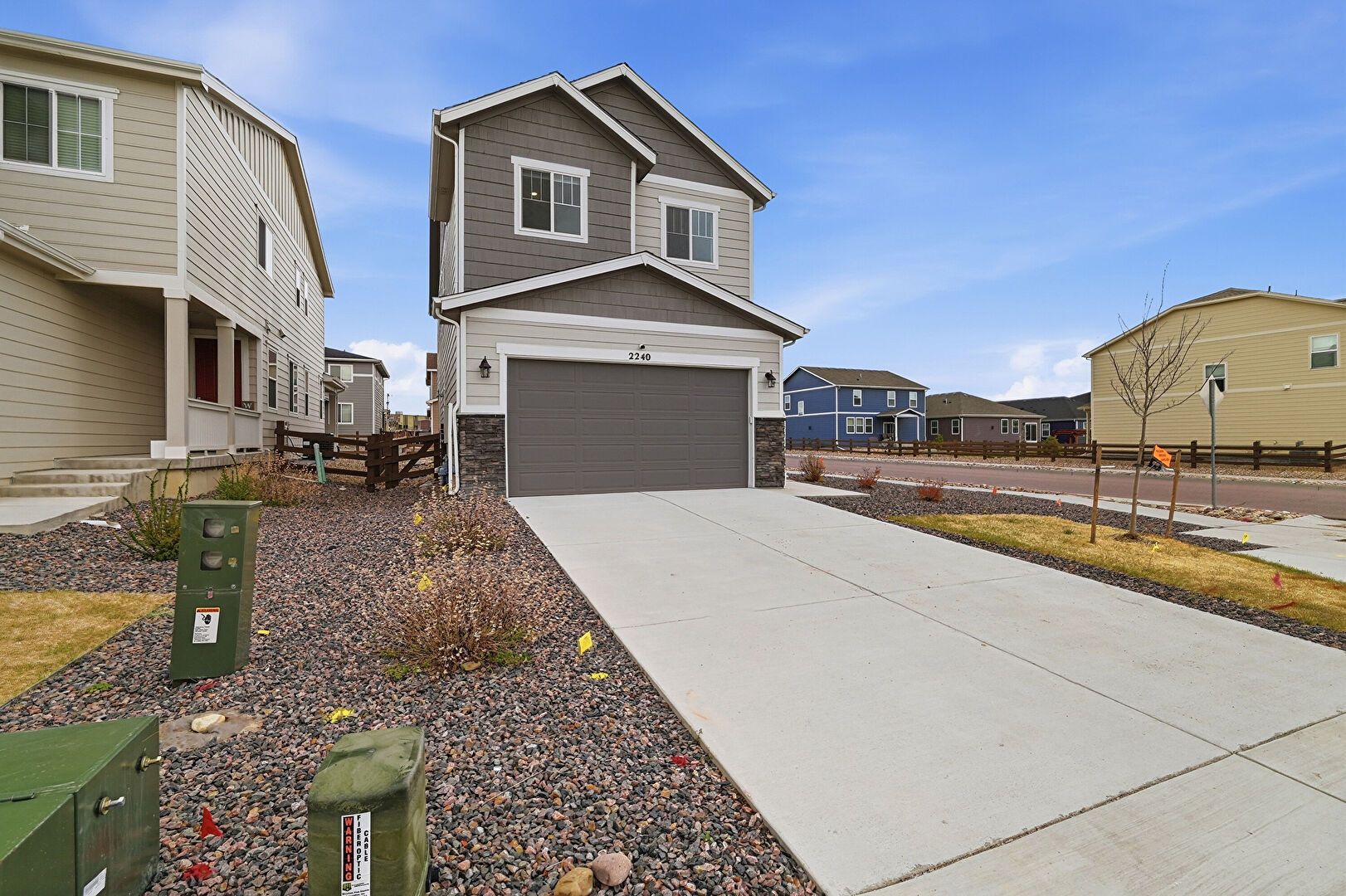 Front at 2240 Indian Balsam Dr, Monument, CO 80132, listed by Taylor Haas