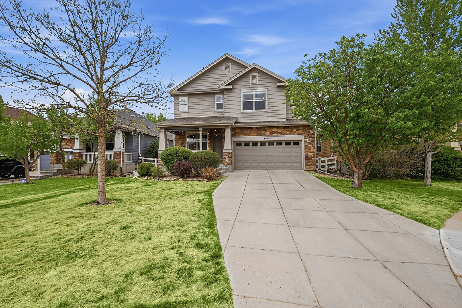 Front at 1408 South De Gaulle Court, Aurora, CO 80018, listed by Susan Cary