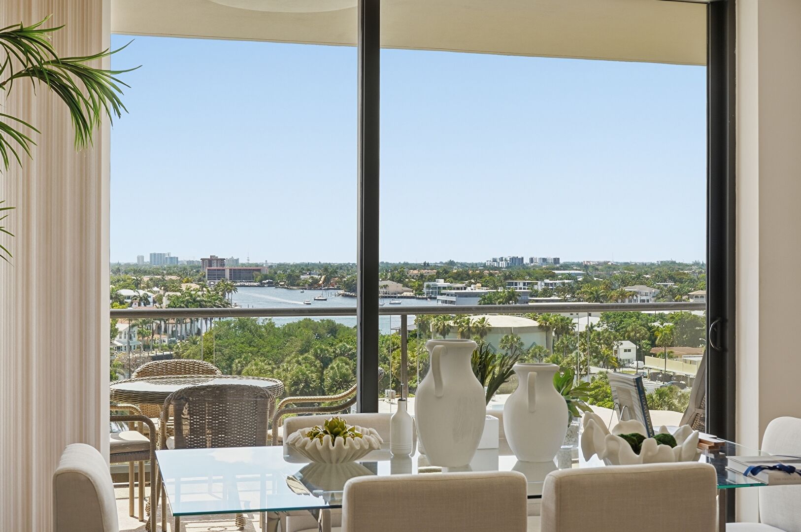 Balcony at 1300 South Ocean Boulevard, 705, Pompano Beach, FL 33062, listed by Rachael Barach