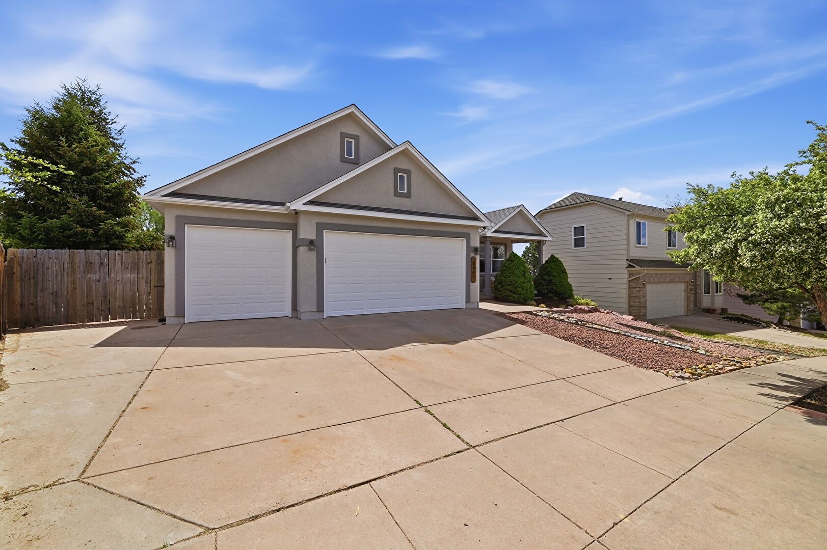Front at 6541 Whistle Bay Drive, Colorado Springs, CO 80923, listed by Lance Thibault