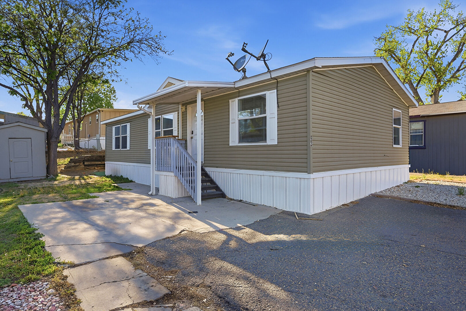 Front at 9100 Tejon Street, #93, Federal Heights, CO 80260, listed by Chrissa Hartle