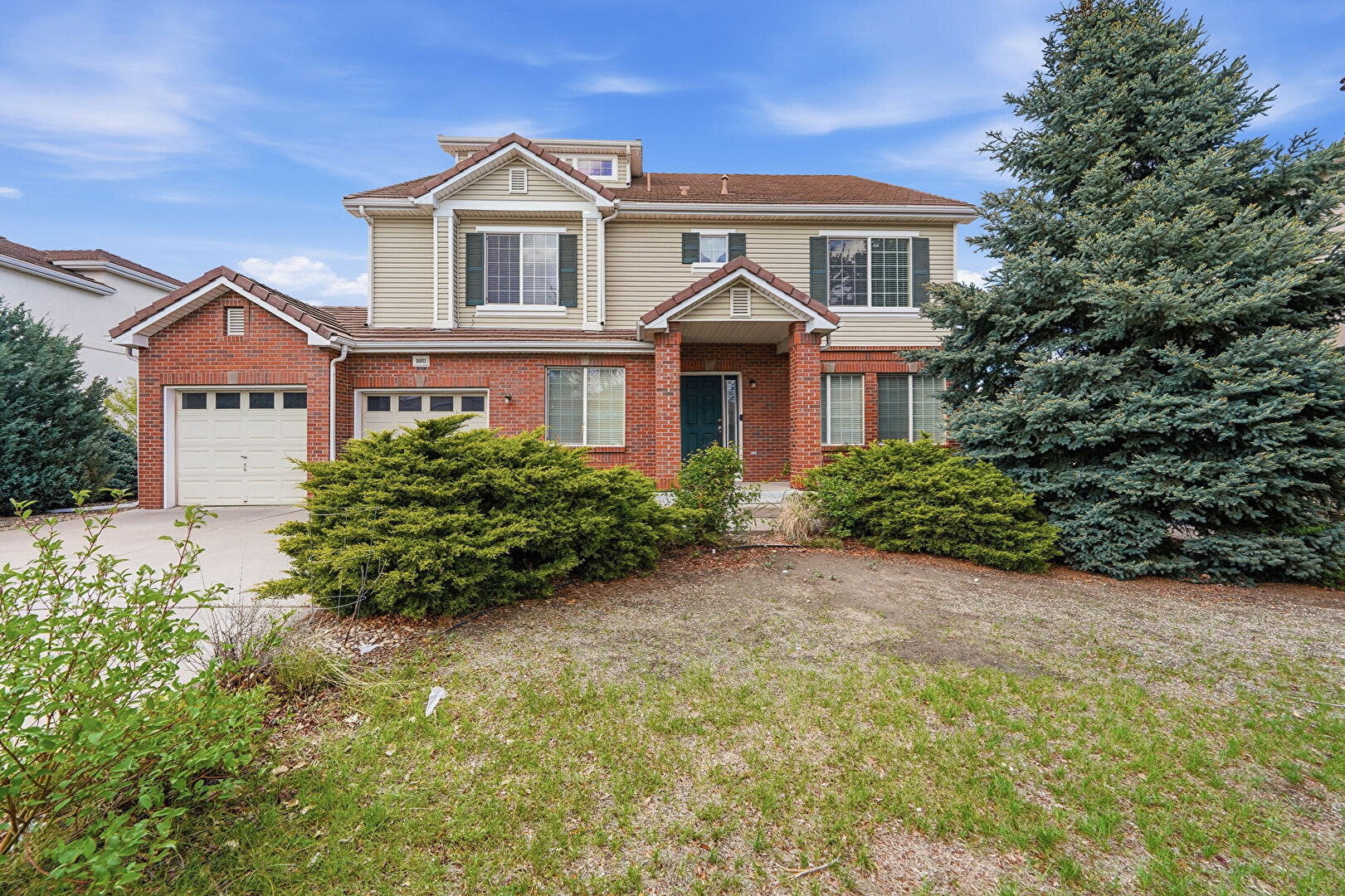Front at 16811 East Caley Place, Aurora, CO 80016, listed by Kyle Macdonald | Broker Associate, MLS ID: 2957331