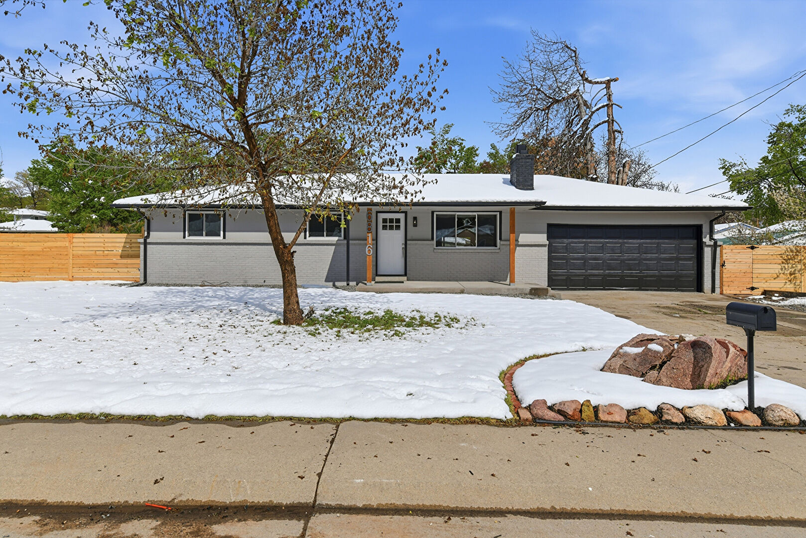 Front at 6816 Miller Street, Arvada, CO 80004, listed by Steven Schober