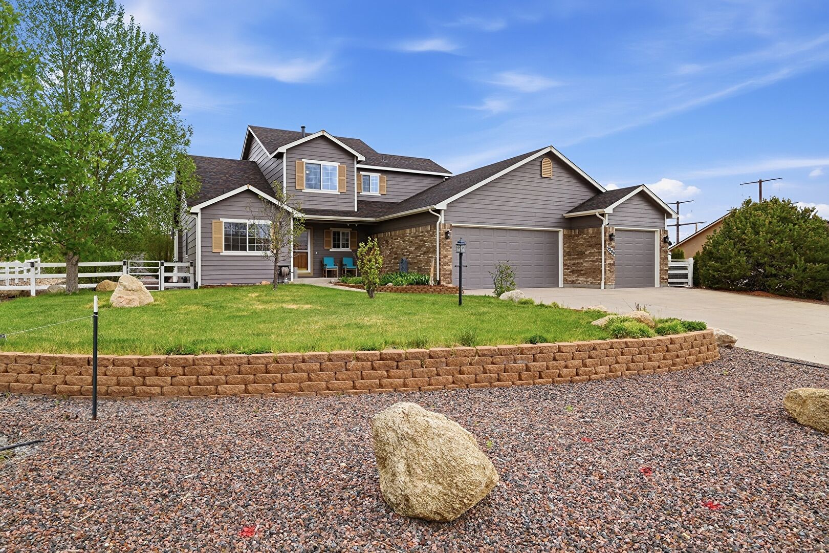 Front at 9288 Rockingham Drive, Peyton, CO 80831, listed by Lance Thibault