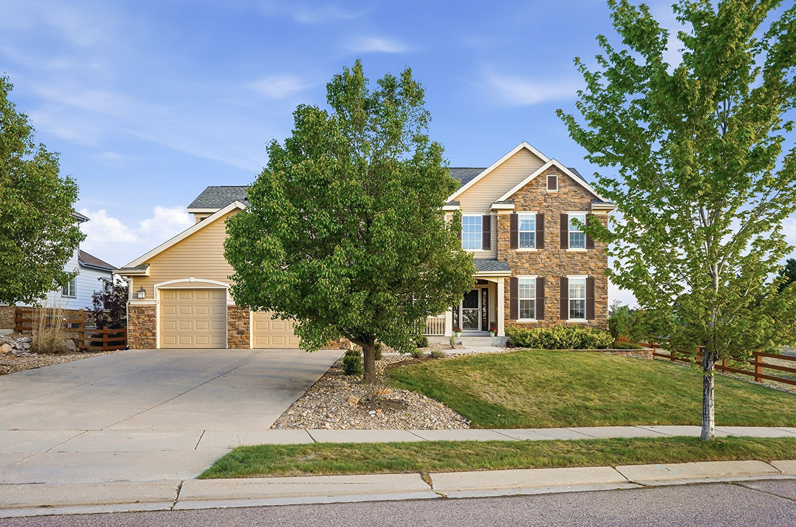 Front at 5168 Silver Feather Cir, Broomfield, CO 80023, listed by Dylan Lario