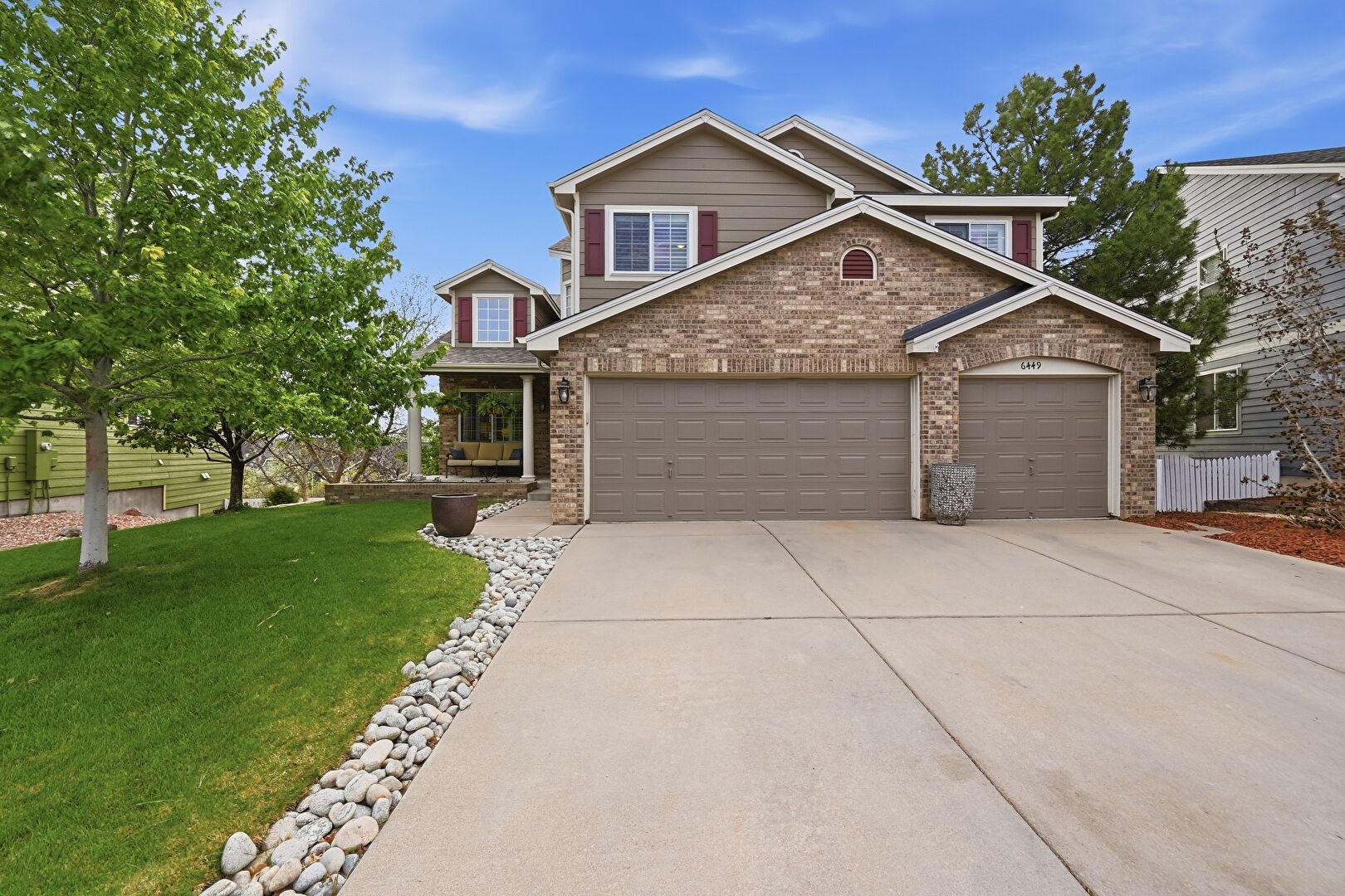 Front at 6449 South Jericho Way, Centennial, CO 80016, listed by Tatyana Sturm