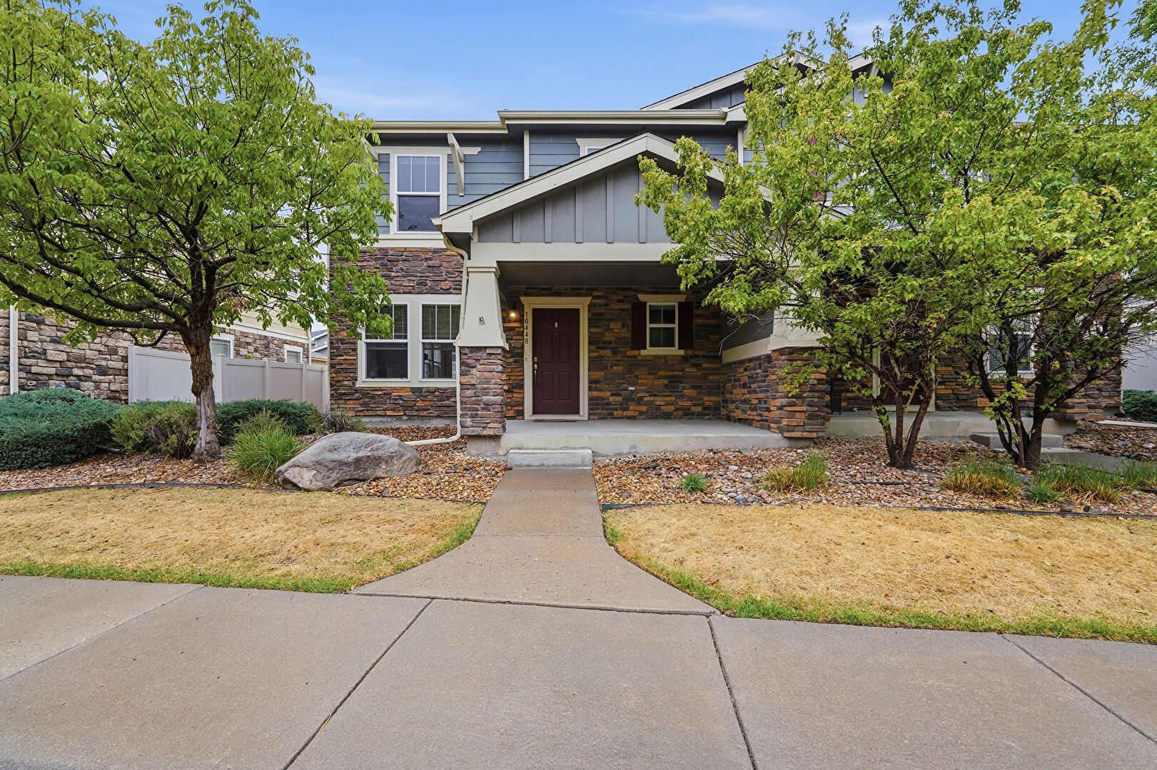 Front at 10448 Garland Drive, Westminster, CO 80021, listed by Taylor Haas