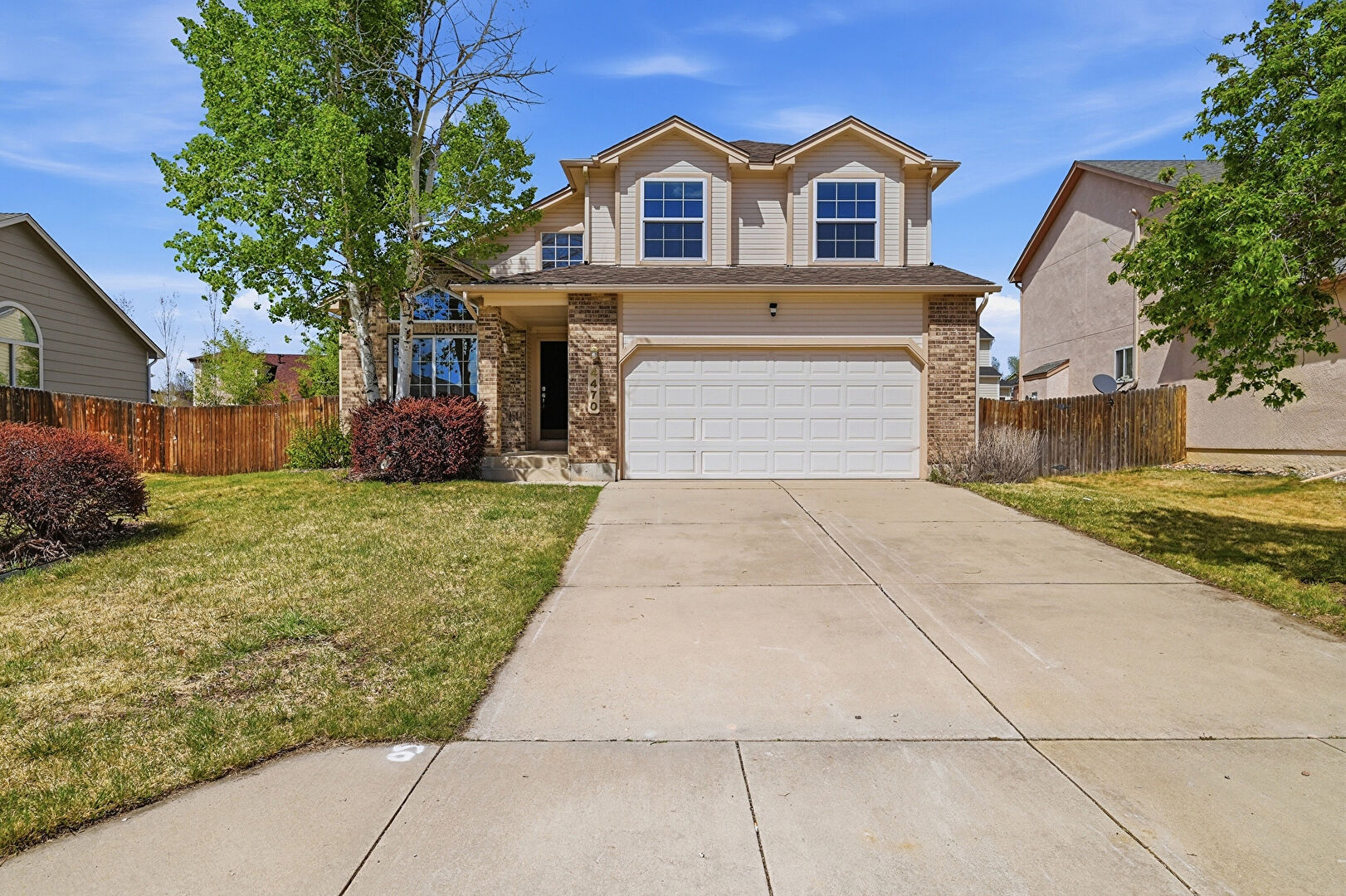 Front at 4470 Kashmire Drive, Colorado Springs, CO 80920, listed by Chris L. Anderson