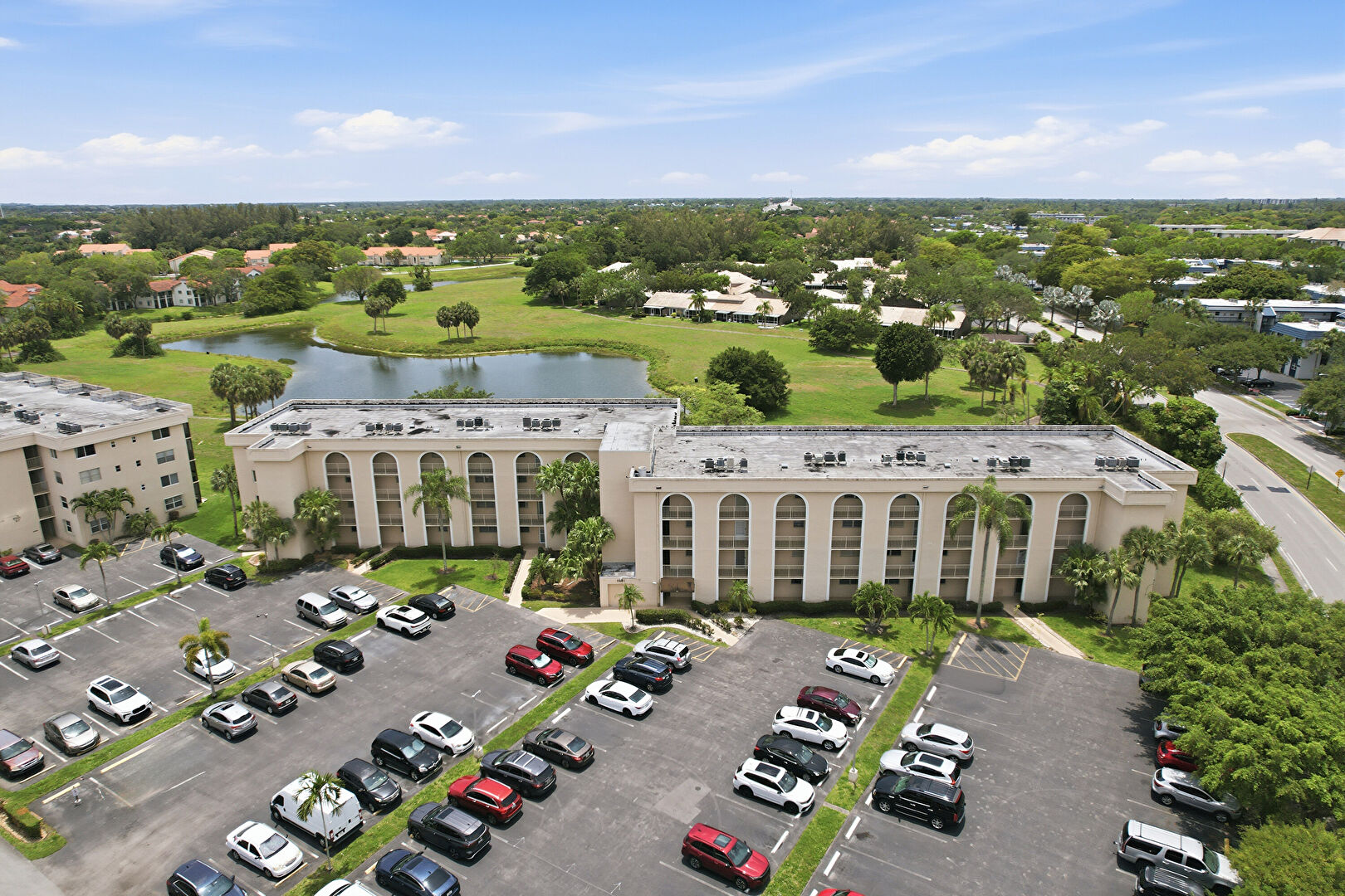 Aerial View at 3231 Holiday Springs Boulevard, 110, Margate, FL 33063, listed by Laura Sanders