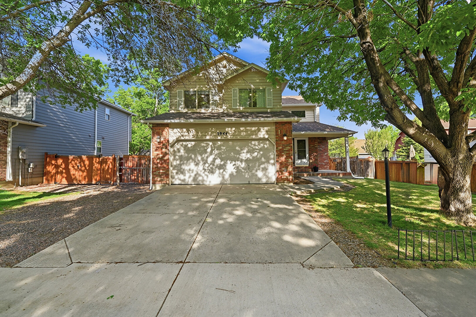Front at 3944 Willowood Avenue, Loveland, CO 80538, listed by Jennifer Butler
