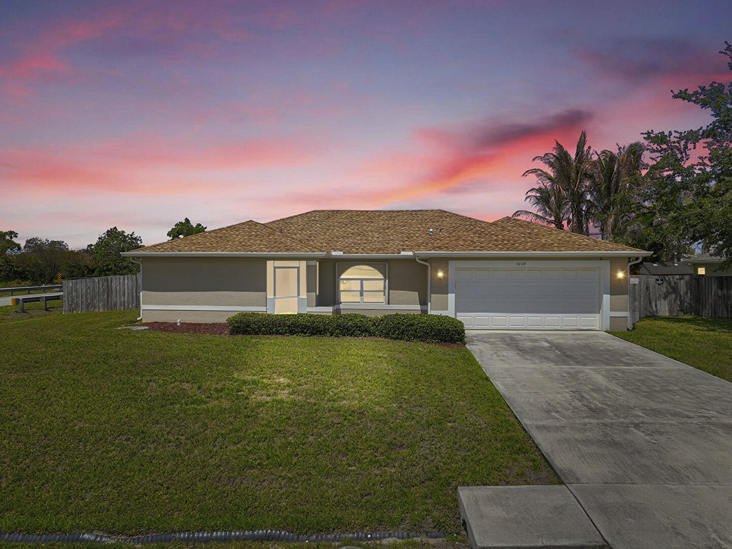 Front at 4448 Southwest Verink Street, Port St. Lucie, FL 34953, listed by Jason M Coley