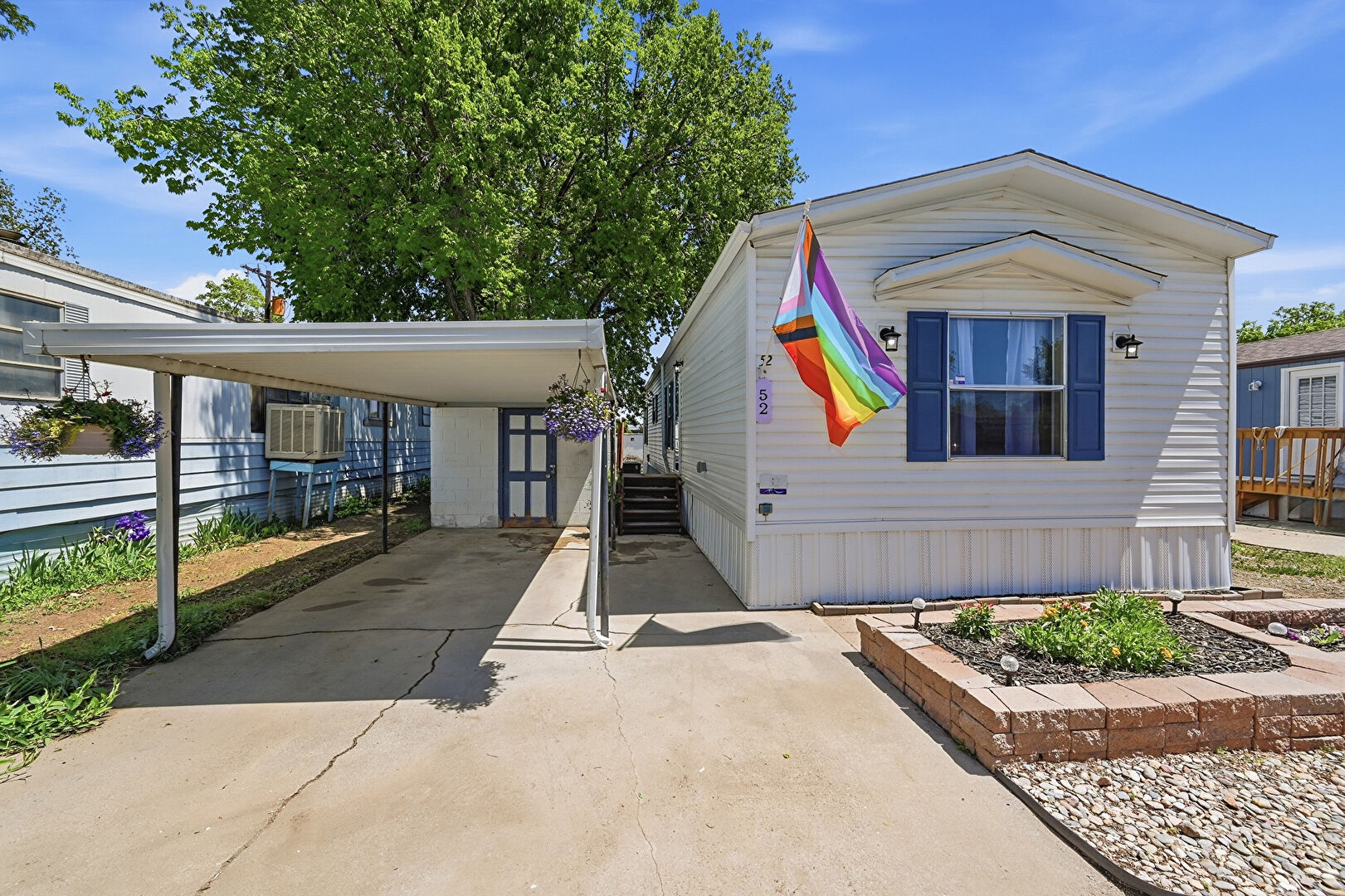Front at 4105 North Garfield Avenue, Unit 52, Loveland, CO 80538, listed by Will Story