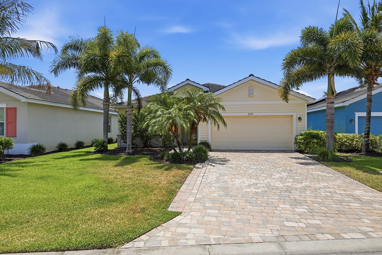 Front at 9577 Mirada Boulevard, Fort Myers, FL 33908, listed by Brett Ellis