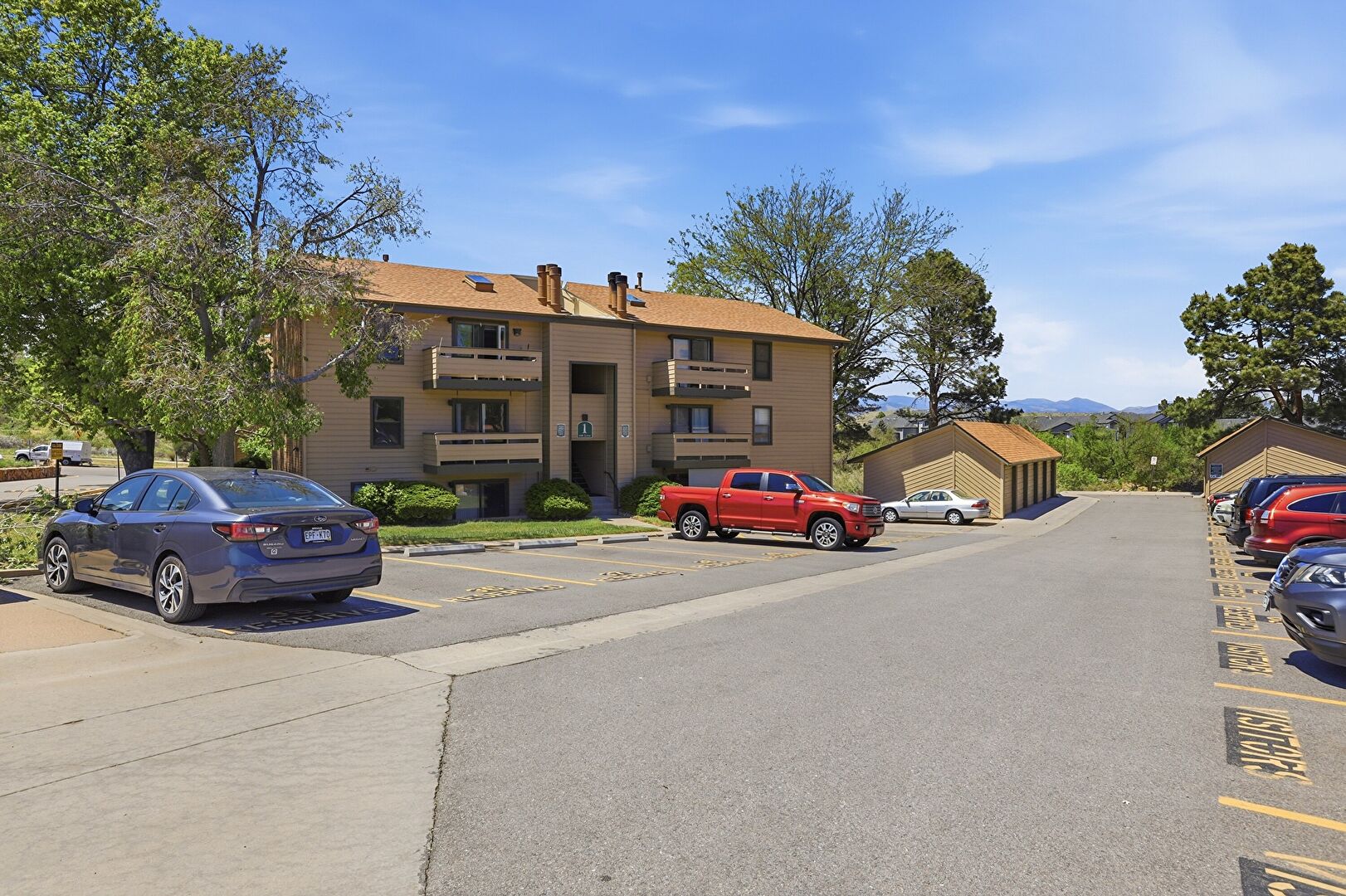 Out Buildings at 400 Zang Street, 1-107, Lakewood, CO 80228, listed by Kathie Baratta