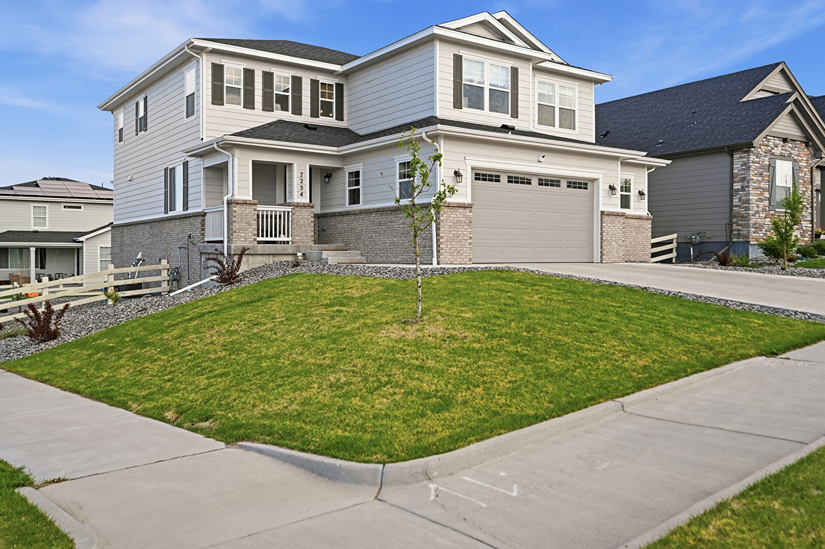 Front at 7254 South Waterloo Way, Aurora, CO 80016, listed by Kristen White