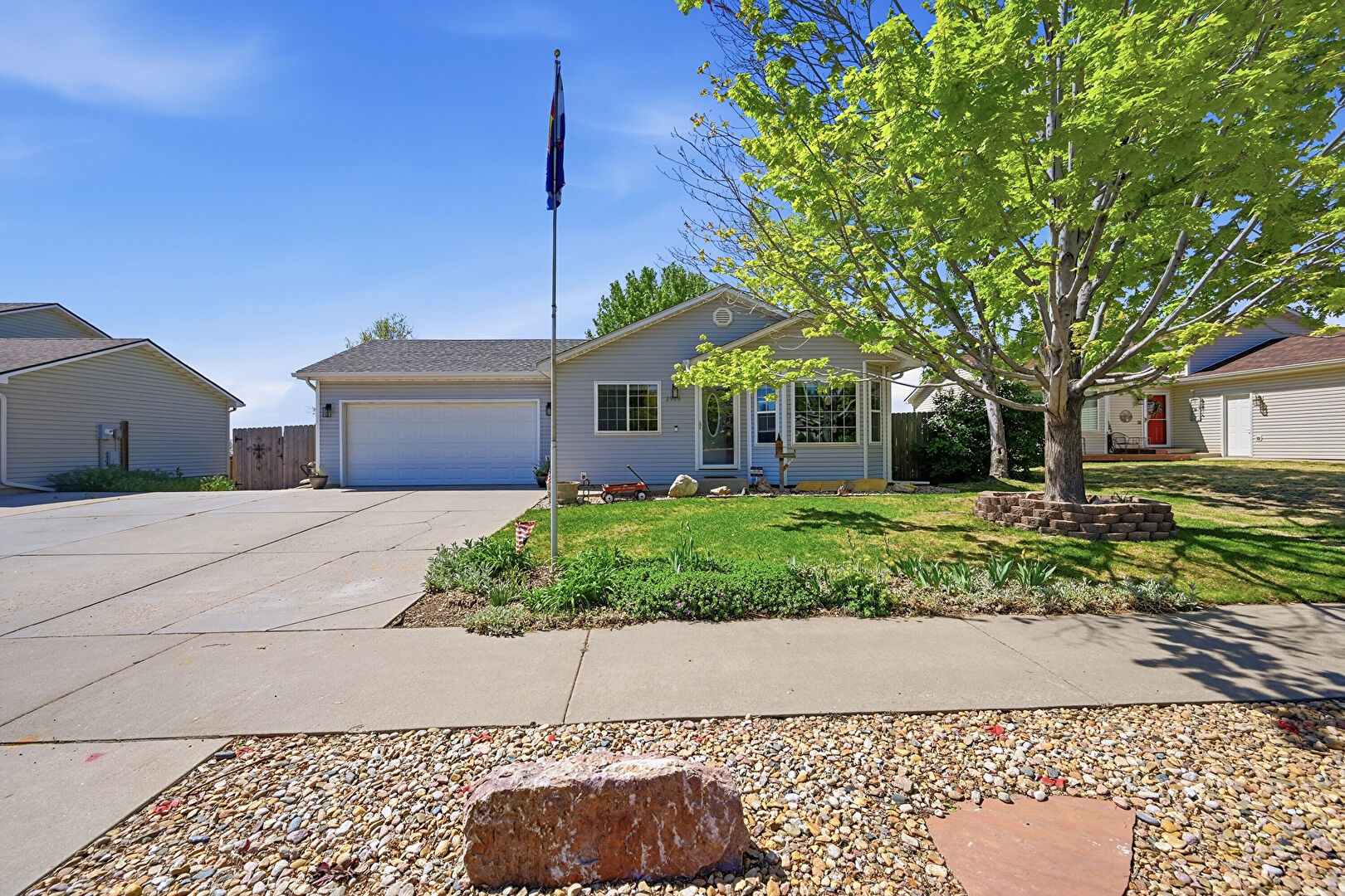 Front at 2906 Hawk Drive, Evans, CO 80620, listed by Brad Inhulsen