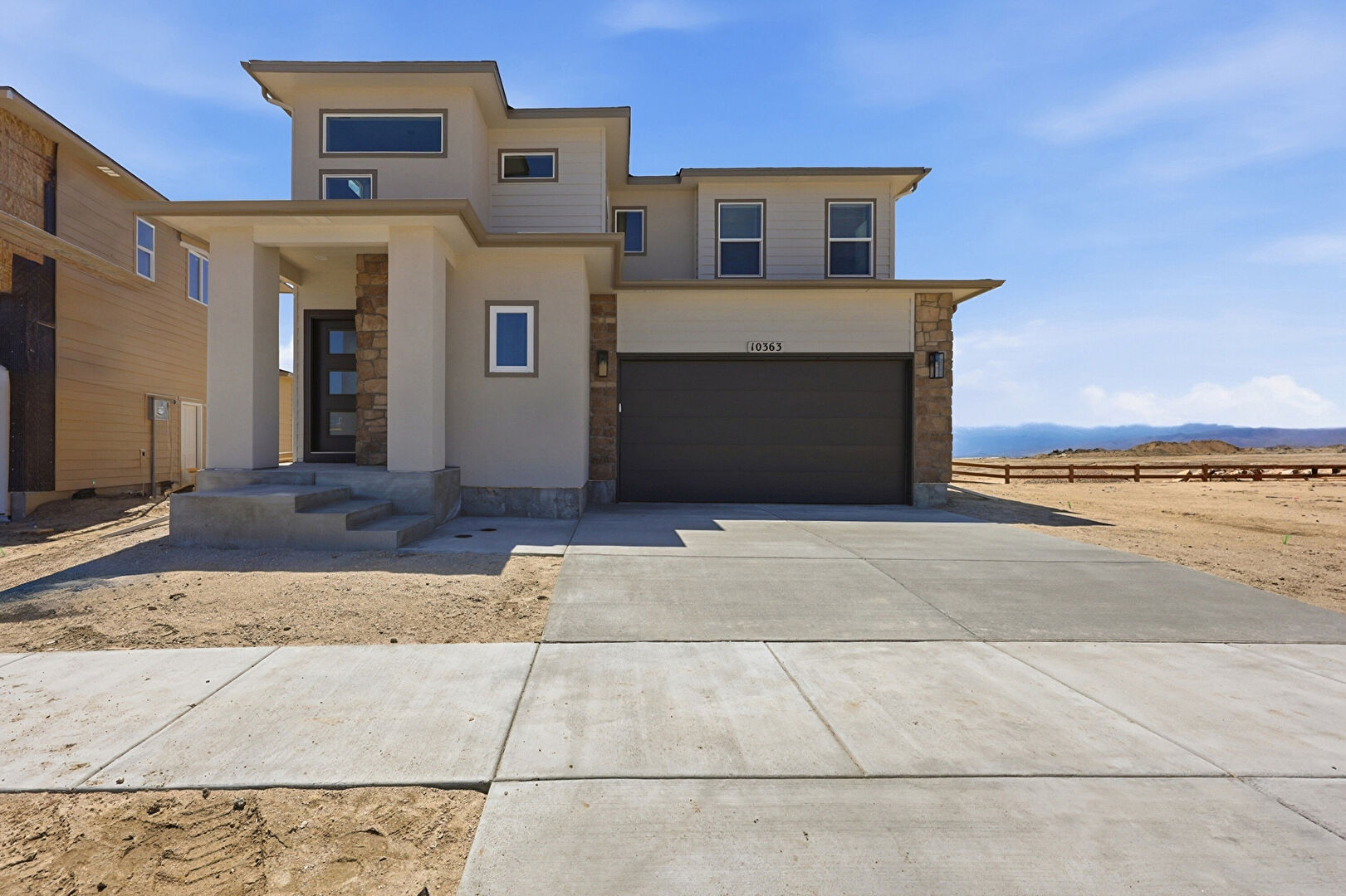Front at 10363 Sundial Shadow Drive, Colorado Springs, CO 80924, listed by Taylor Haas
