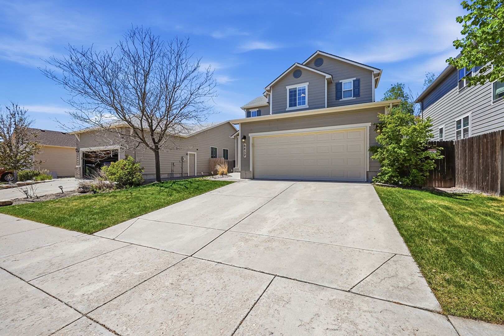 Front at 6452 Stella Luna Drive, Colorado Springs, CO 80923, listed by Taylor Haas