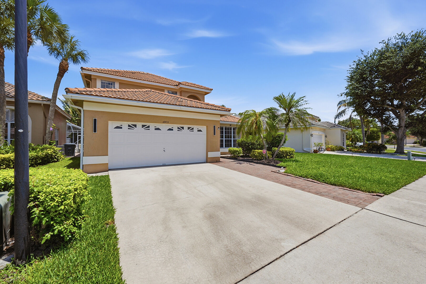 Front at 18474 Old Princeton Lane, Boca Raton, FL 33498, listed by Michael R Kelly