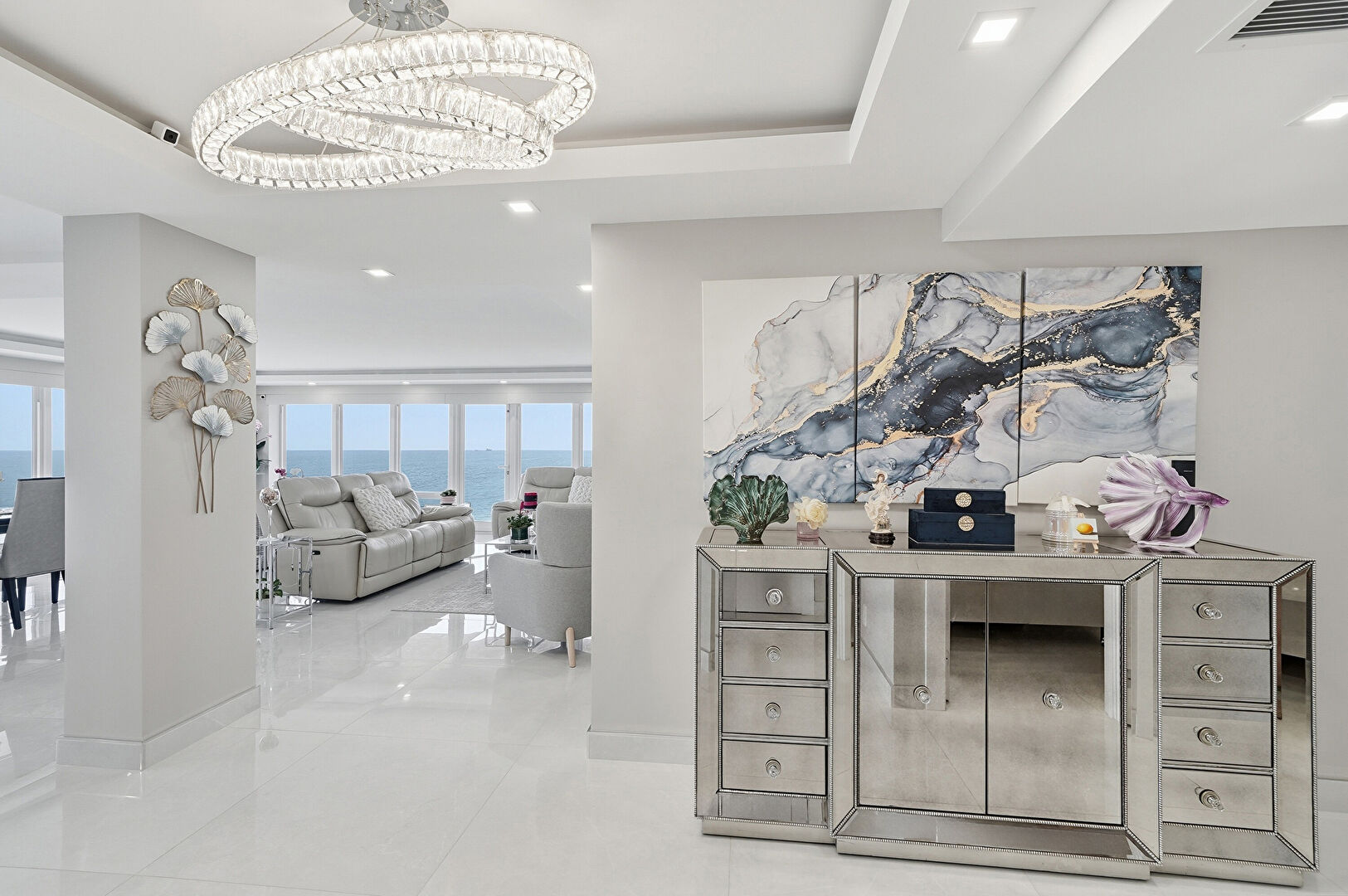 Foyer at 4100 Galt Ocean Drive, 612, Fort Lauderdale, FL 33308, listed by Rachael Barach