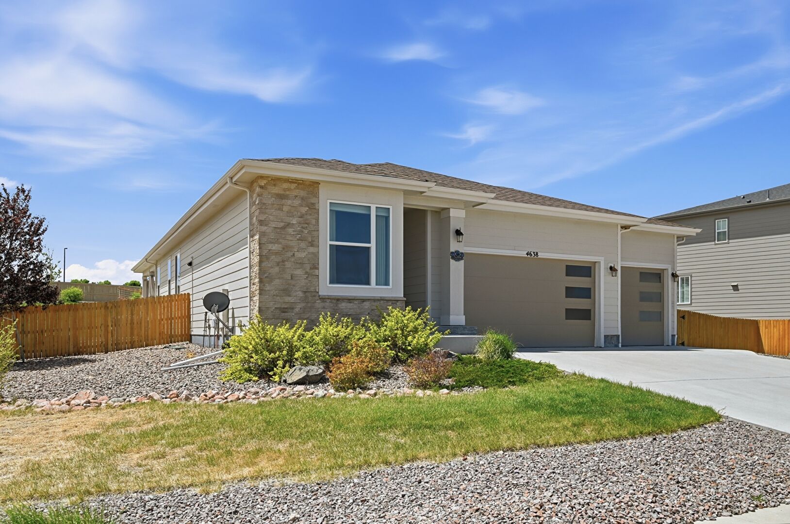Front at 4638 Rapport Drive, Castle Rock, CO 80104, listed by Greg Whisler, MLS ID: 1807546